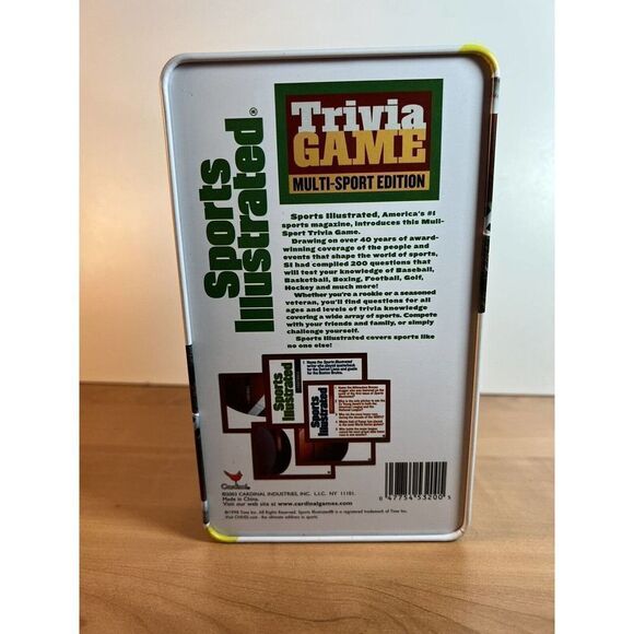 Sports Illustrated Trivia Game Multi-Sport Edition - Picture 5 of 10